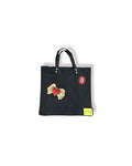 bolsa shoppper mexicana negra