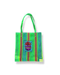 BOLSA TOTE MEDIANA FUEGO VERDE