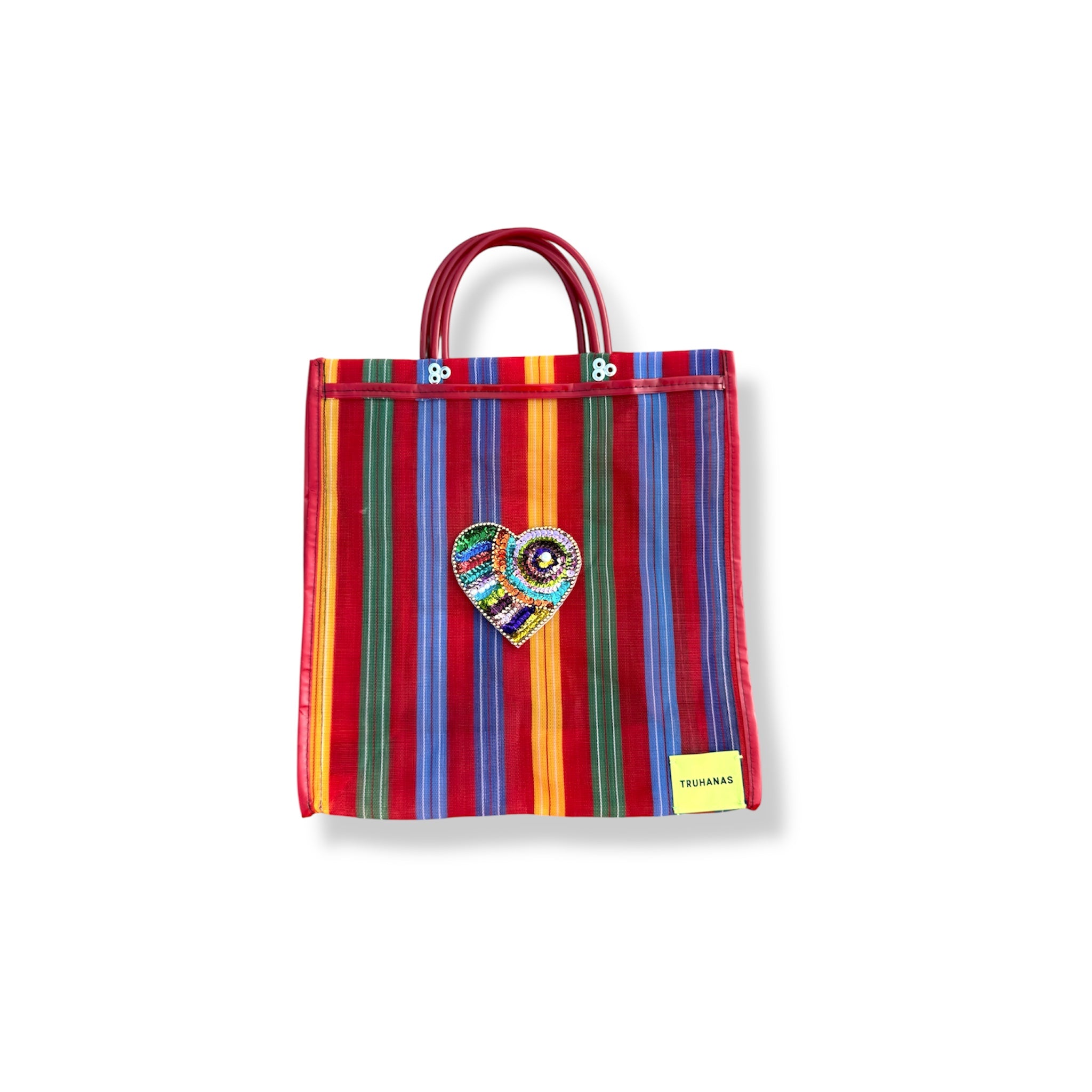 BOLSA TOTE MEDIANA CORAZON RAYA