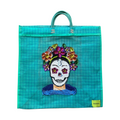 BOLSA TOTE GRANDE VICHY AZUL CALAVERA