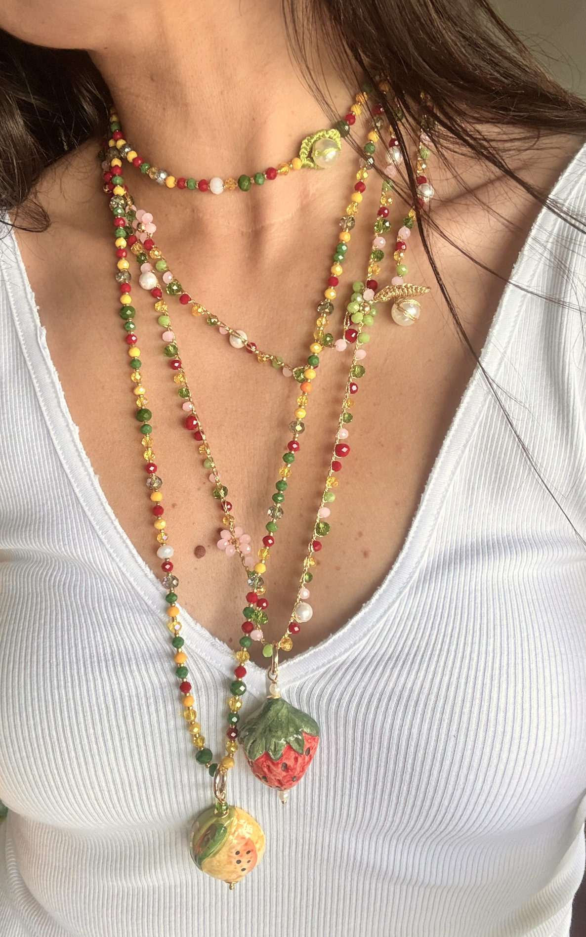 COLLAR LIMON LARGO DOLCE LIMONE
