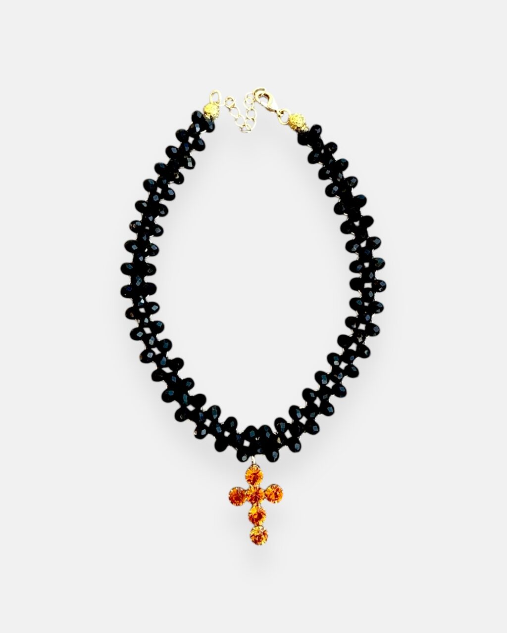 CHOKER CRUZ NARANJA VIVIENNE