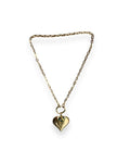COLLAR CUORE MARGHERITA VERDE