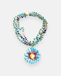 COLLAR FLOR AZUL