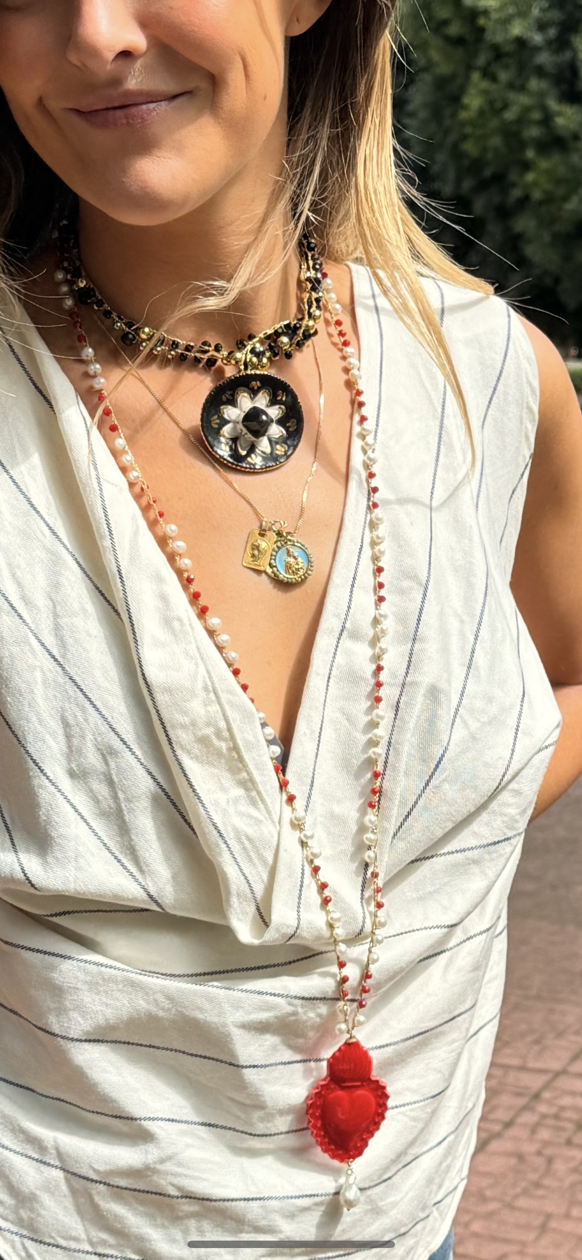 COLLAR CORAZÓN JARANA