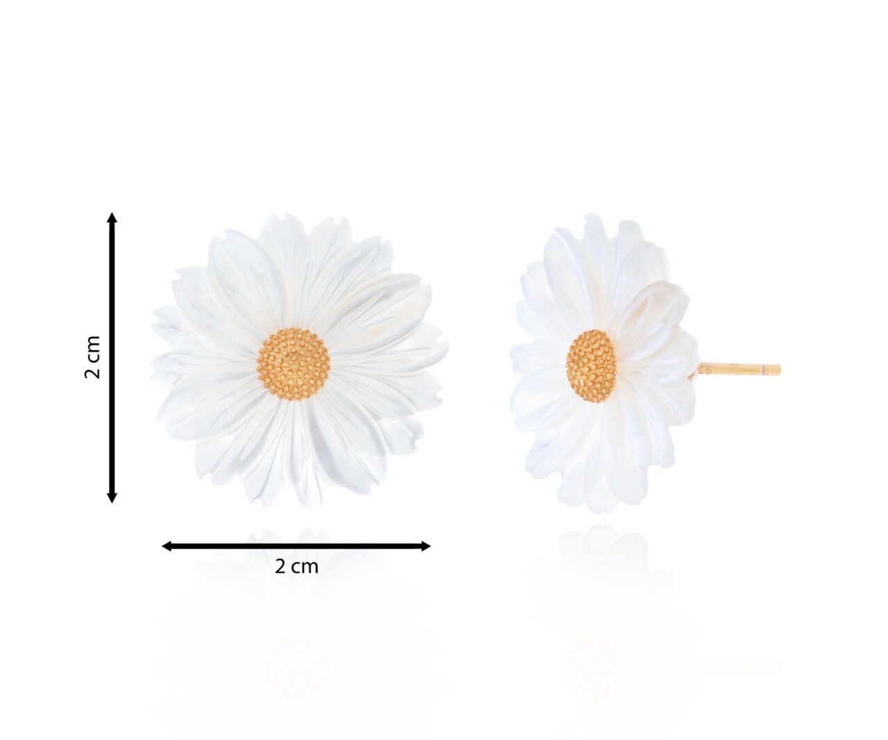 PENDIENTES MARGARITA GOLDEN