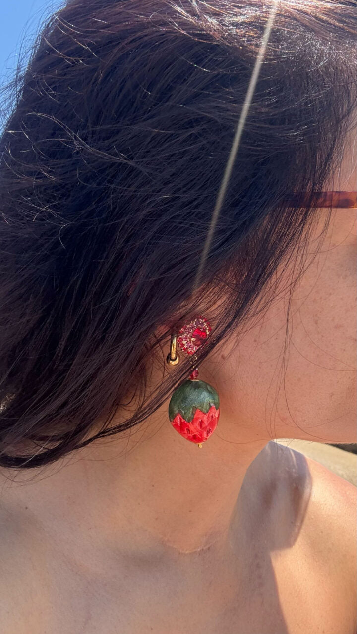PENDIENTES FRESA