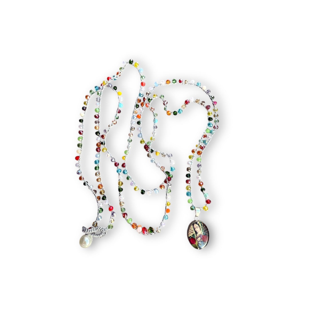 COLLAR GUADALUPE FLORES SECAS