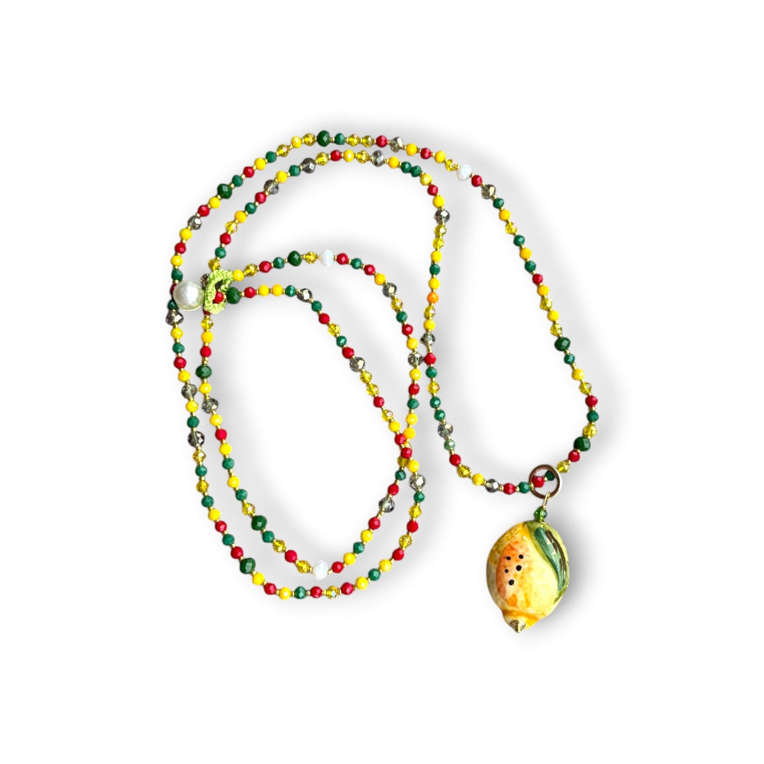 COLLAR LIMON LARGO DOLCE LIMONE