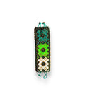 PULSERA CHAQUIRA GEOMÉTRICA ANCHA