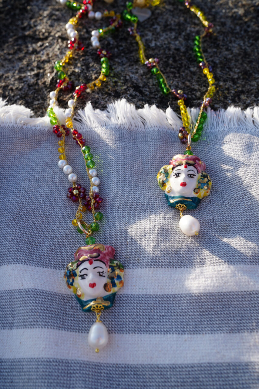 COLLAR REINA FIORI LARGO